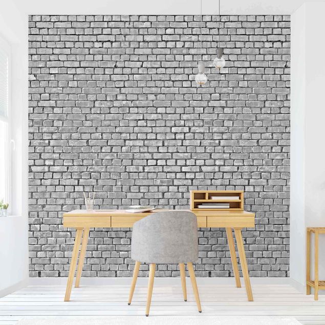 Wallpapers brick Brick Tile Wallpaper Black And White