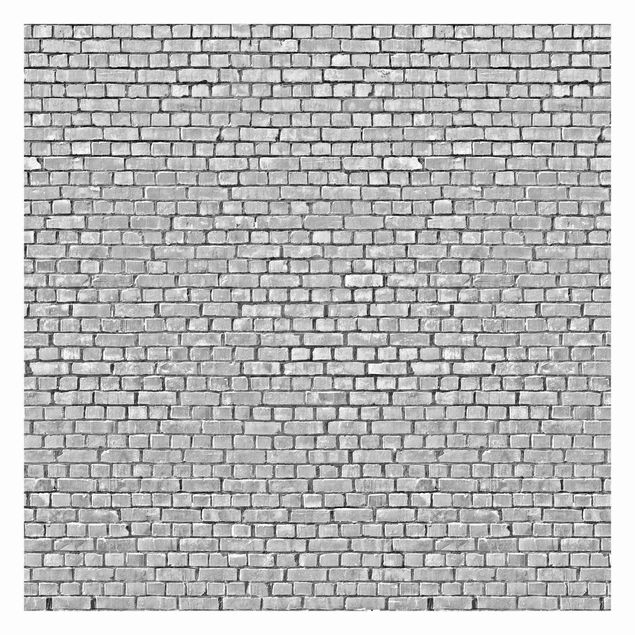 Self adhesive wallpapers Brick Tile Wallpaper Black And White