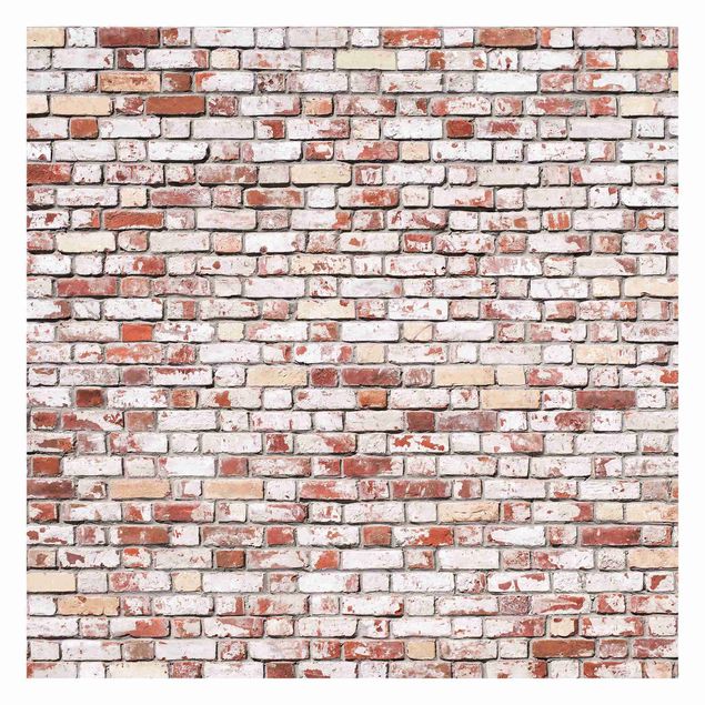 Creme wallpapers Brick Wall Shabby Rustic