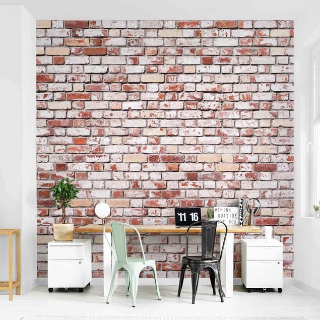 Wallpapers brick Brick Wall Shabby Rustic
