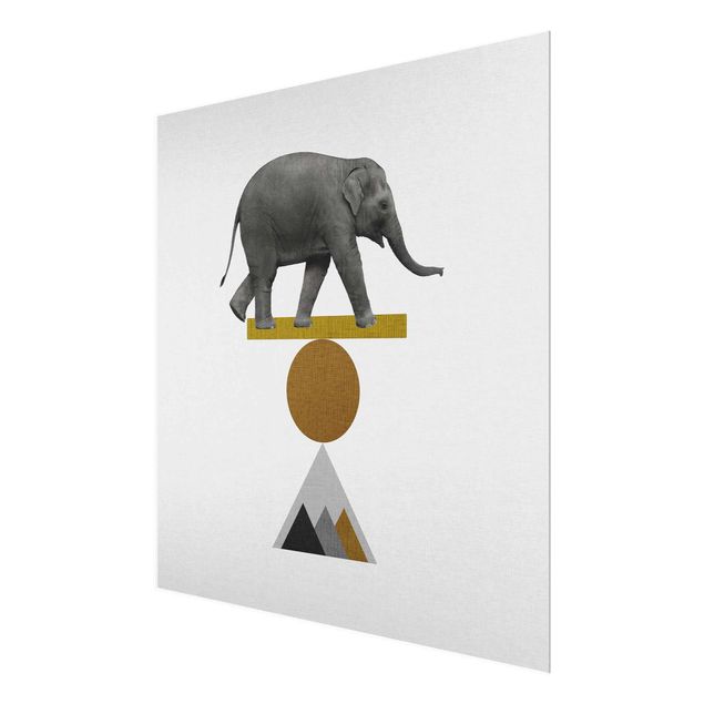 Prints Art Of Balance Elephant