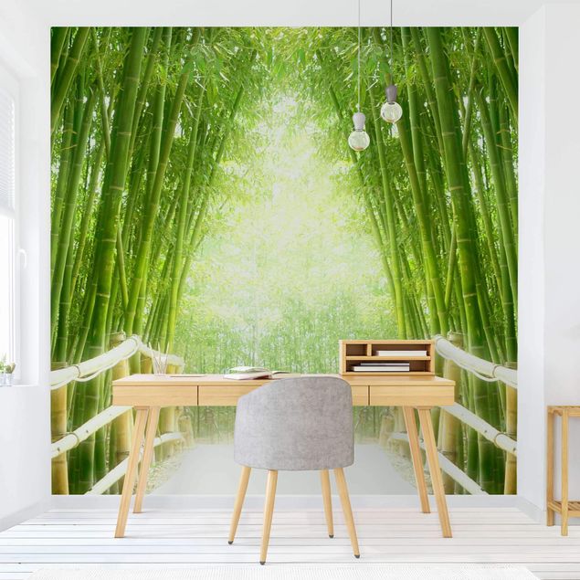 Modern wallpaper designs Bamboo Way