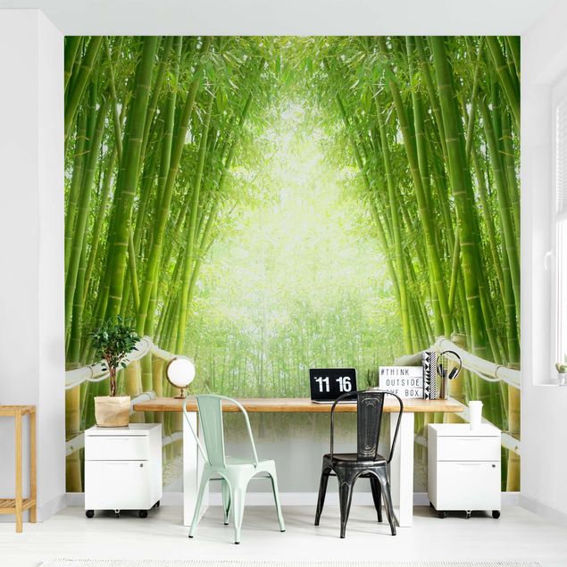 Wallpapers landscape Bamboo Way