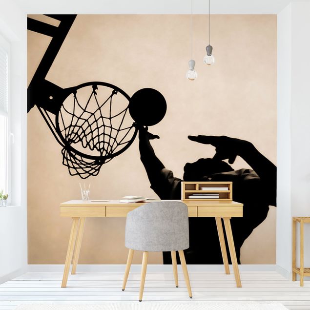 Kids room decor Basketball