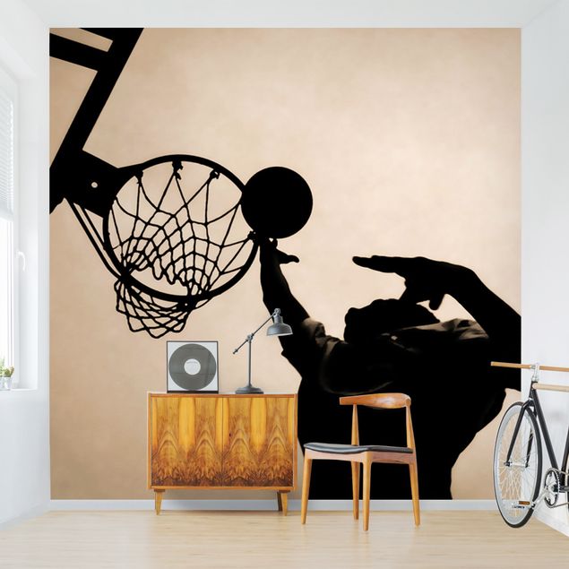 Contemporary wallpaper Basketball