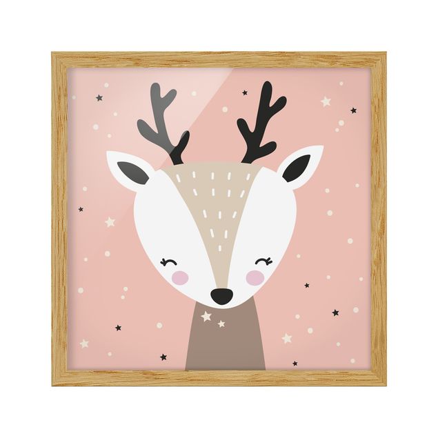Prints nursery Happy Deer