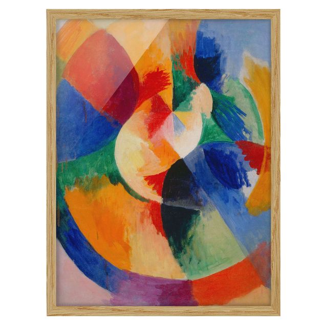 Abstract art prints Robert Delaunay - Circular Shapes, Sun