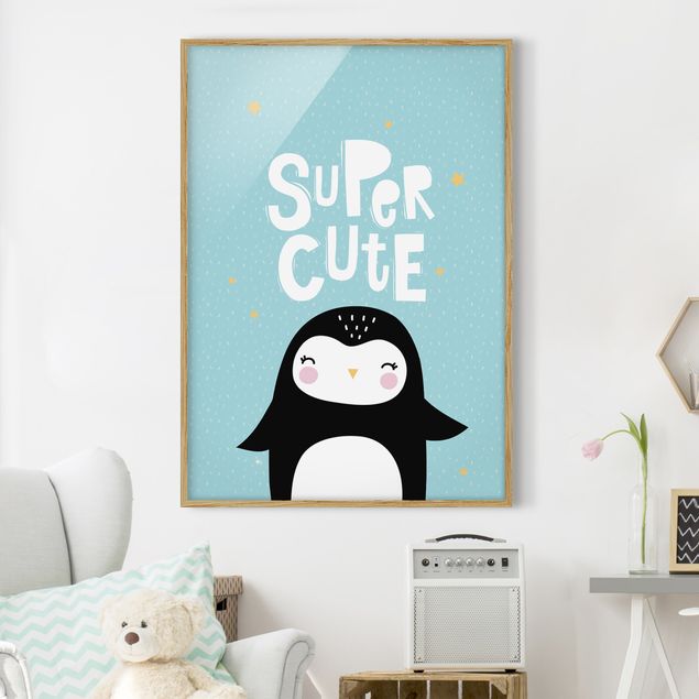 Nursery decoration Super Cute Penguin