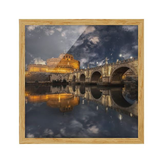 Architectural prints Ponte Sant'Angelo In Rome