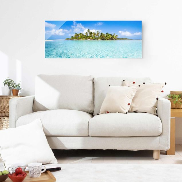 Landscape canvas prints Crystal Clear Water
