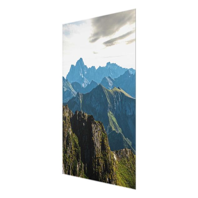 Contemporary art prints Mountains On The Lofoten