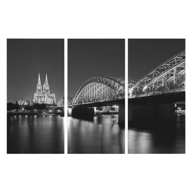 Skyline prints Cologne At Night II