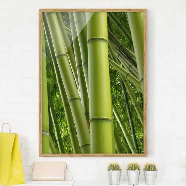 Landscape canvas prints Bamboo Trees No.2