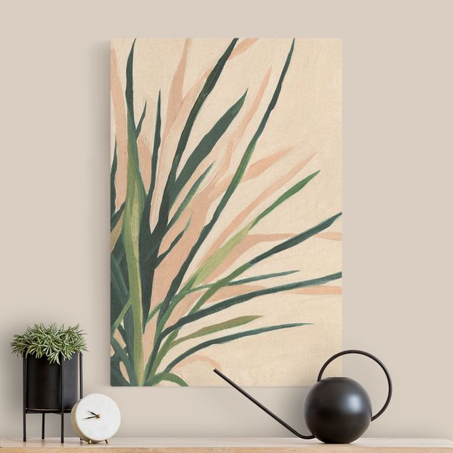 Floral canvas Foliage With Shadows