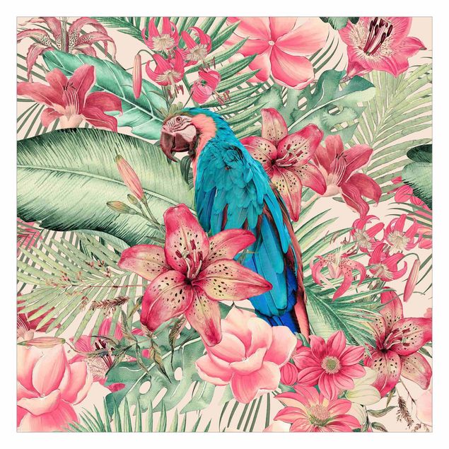 Andrea Haase Floral Paradise Tropical Parrot