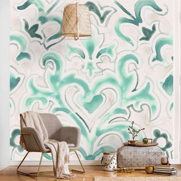 Wallpapers patterns Bohemian Watercolour Ornament ll