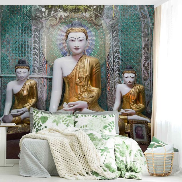 Wallpapers modern Buddha Statues