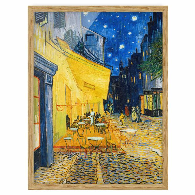 Post impressionism Vincent van Gogh - Café Terrace at Night