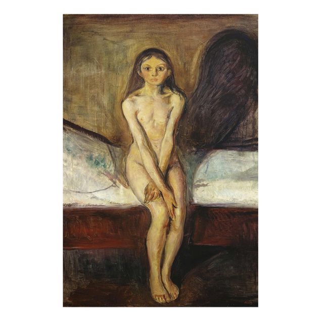 Art style Edvard Munch - Puberty