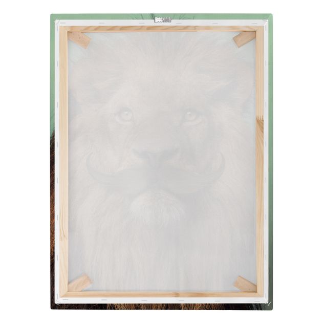 Prints animals Lion With Beard