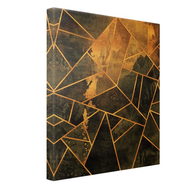 Wall art prints Onyx With Gold