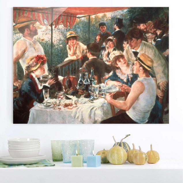 Renoir paintings Auguste Renoir - Luncheon Of The Boating Party