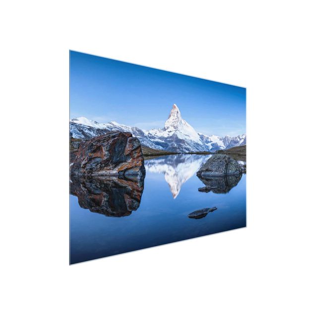 Landscape wall art Stellisee Lake In Front Of The Matterhorn