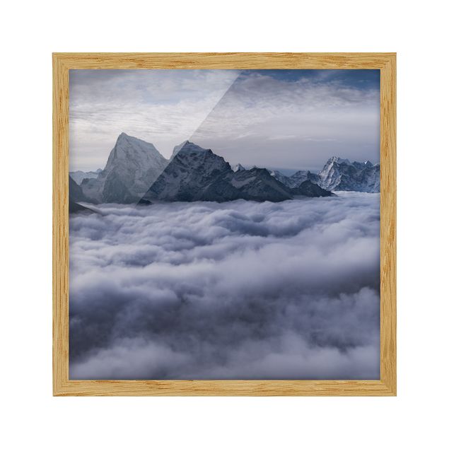 Prints modern Sea Of ​​Clouds In The Himalayas