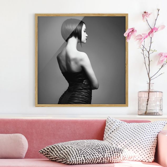 Modern art prints Elegant Silhouette
