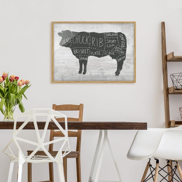 Quote wall art Butcher Board - Beef