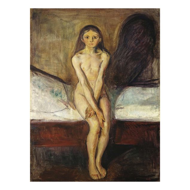 Art style Edvard Munch - Puberty