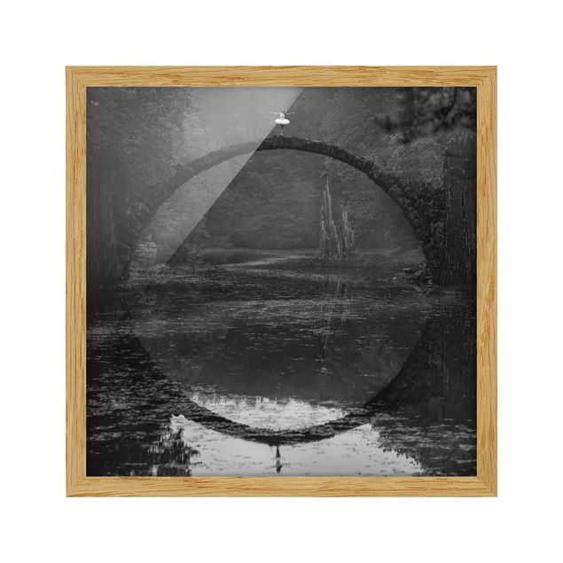 Framed prints black and white Dream Dancer