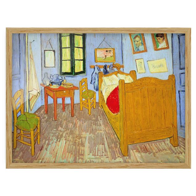 Post impressionism Vincent Van Gogh - Bedroom In Arles