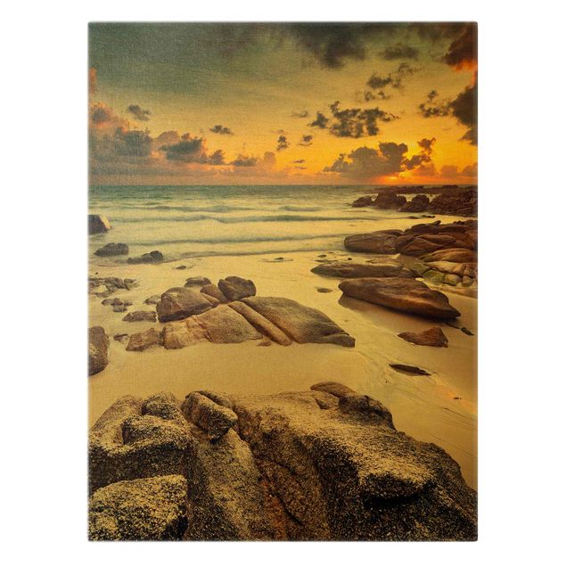 Prints modern Sunrise Beach In Thailand