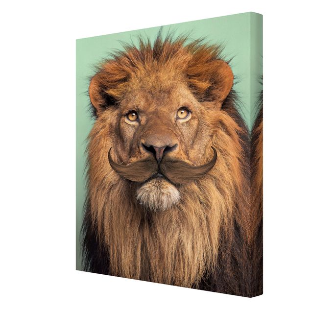 Canvas art Lion With Beard