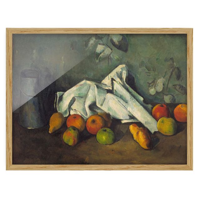 Art styles Paul Cézanne - Still Life With Milk Can And Apples