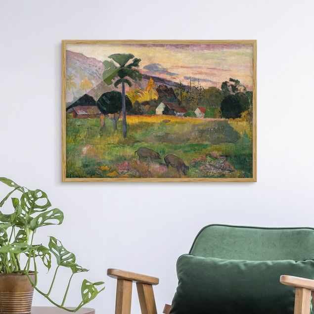 Abstract impressionism Paul Gauguin - Haere Mai (Come Here)