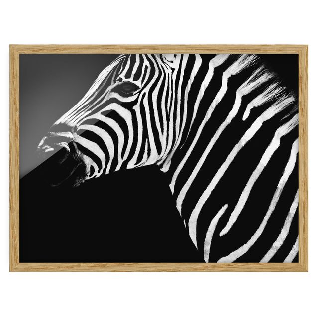 Prints abstract Zebra Safari Art