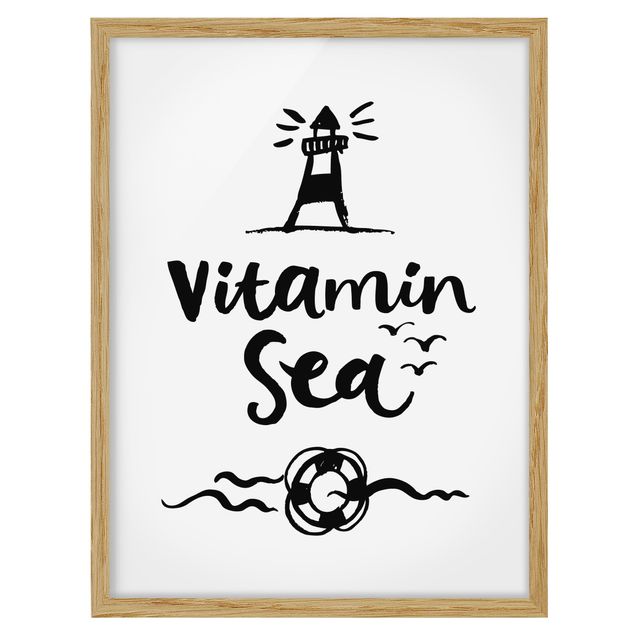 Modern art prints Vitamin Sea