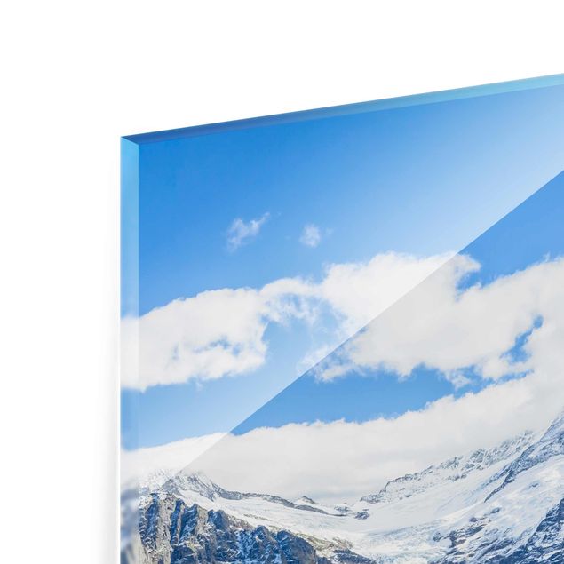 Modern art prints Swiss Alpine Panorama