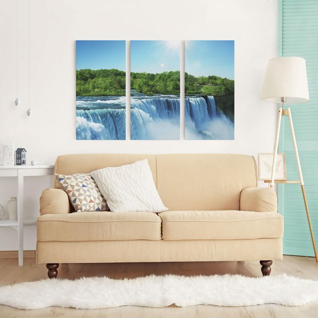 Prints landscape Waterfall Scenery