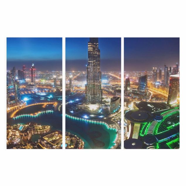 Skyline canvas print Dubai Marina