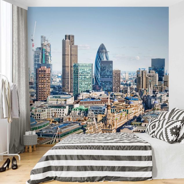 Modern wallpaper designs City Of London