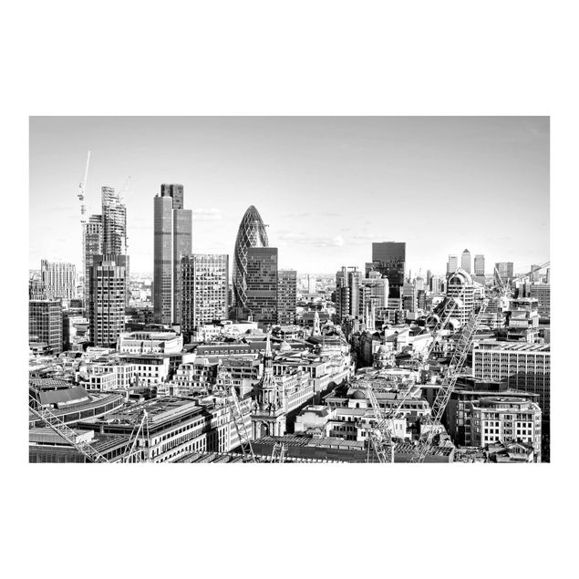 Self adhesive wallpapers City Of London Black And White