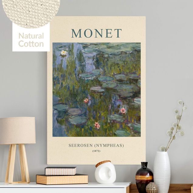 Impressionist art Claude Monet - Waterlilies (Nymphaeas) - Museum Edition