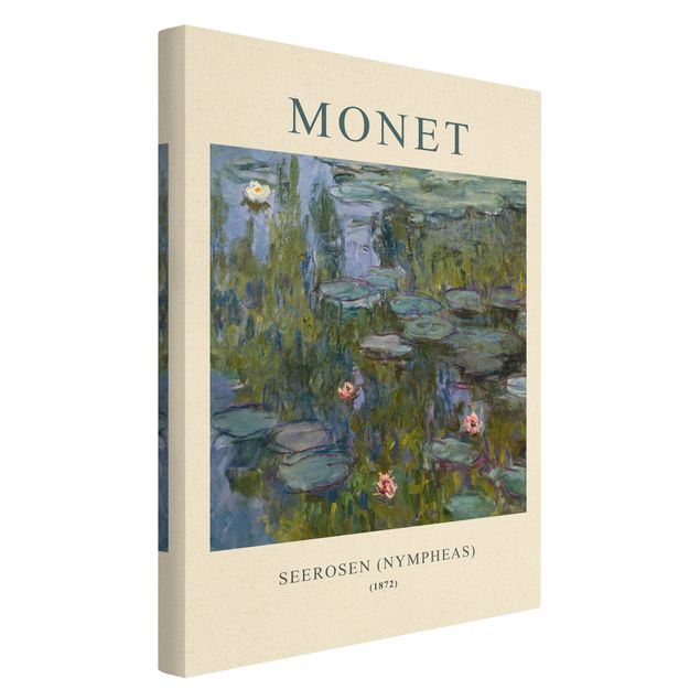 Flower print Claude Monet - Waterlilies (Nymphaeas) - Museum Edition