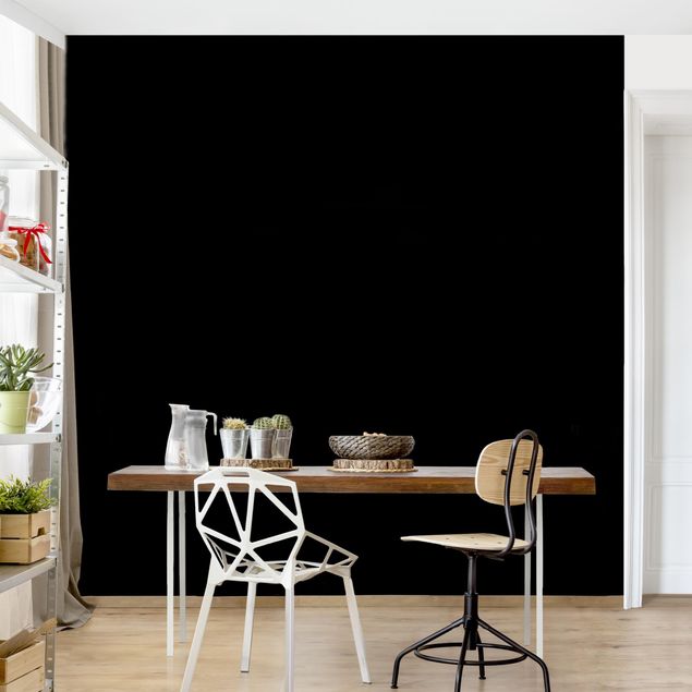 Adhesive wallpaper Colour Black