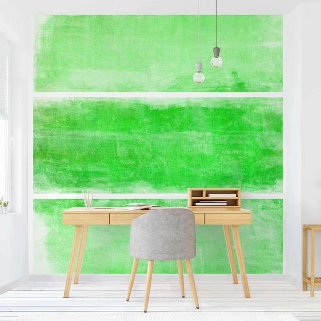 Modern wallpaper designs Colour Harmony Green