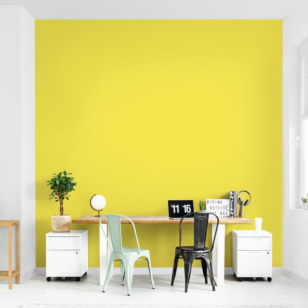 Wallpapers plain Colour Lemon Yellow
