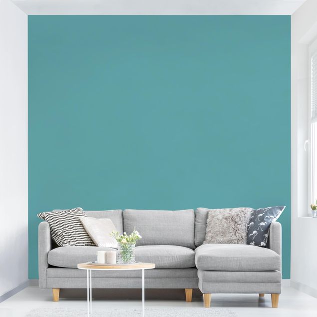 Wallpapers plain Colour Turquoise
